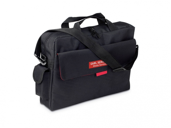 Document bag with front pocket