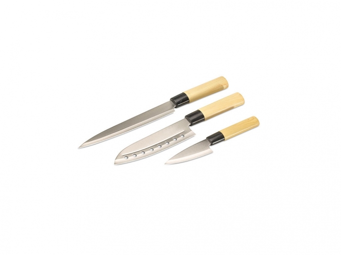 Japanese style knife set