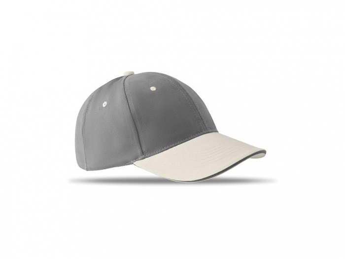 Brushed cotton baseball cap