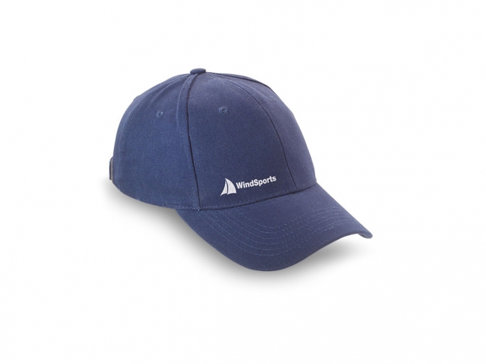 Baseball cap with adjustable rear strap