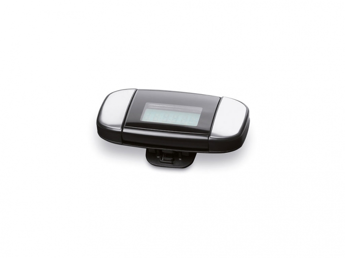 Pedometer with pulse heart rate