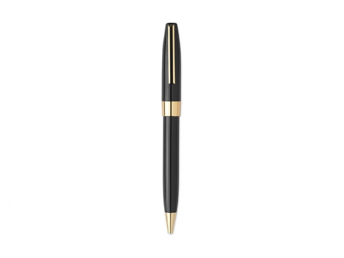 Ball pen with golden ring