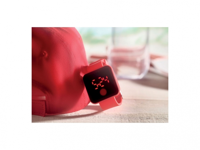Red LED watch