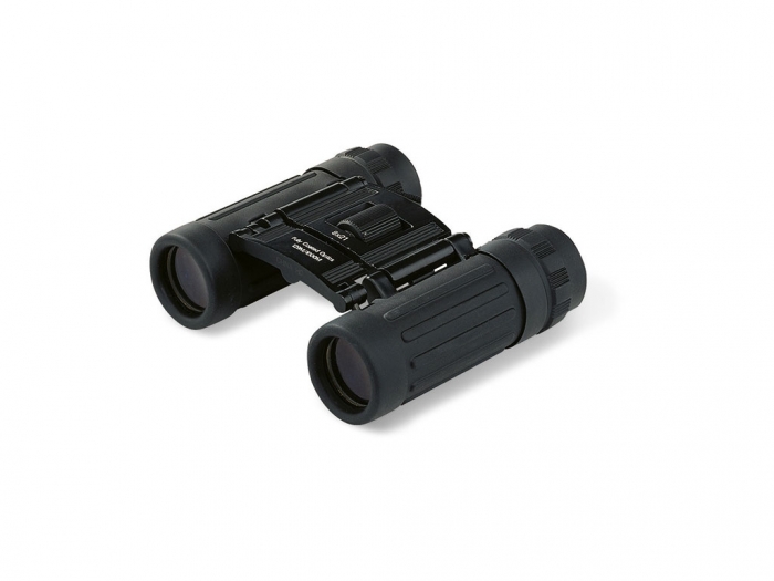 Binoculars with nylon travel case