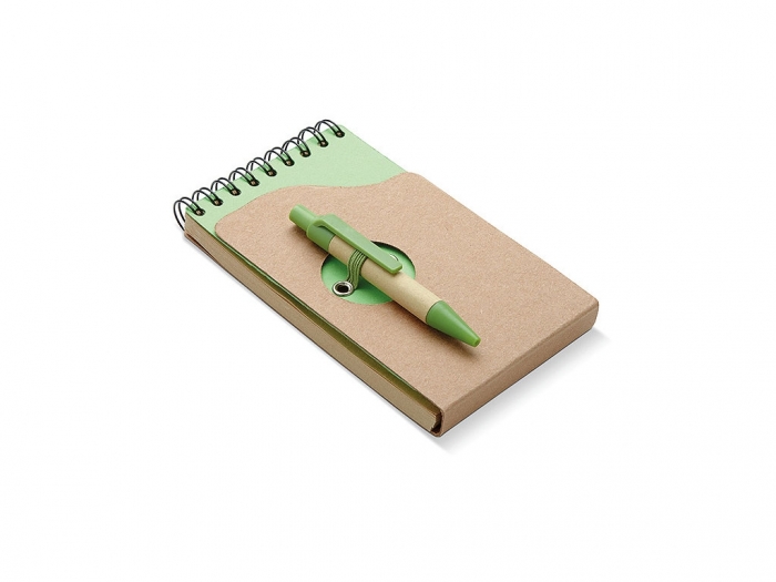 Note book with pen