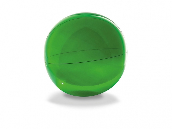 Beach ball in transparent PVC