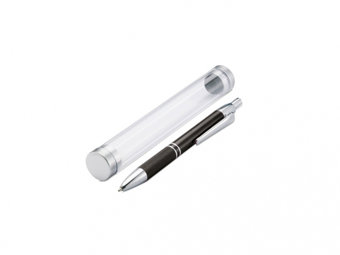Retractable aluminium ball pen