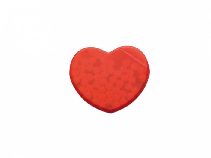 Heart shape peppermint