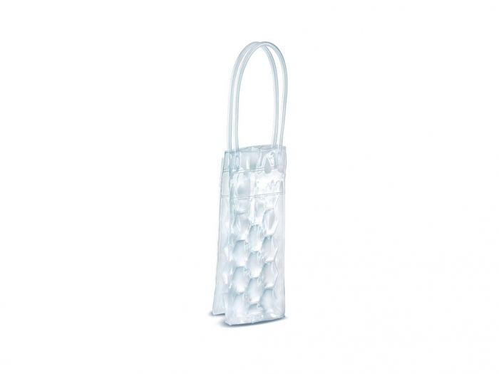Cooler bag in transparent PVC