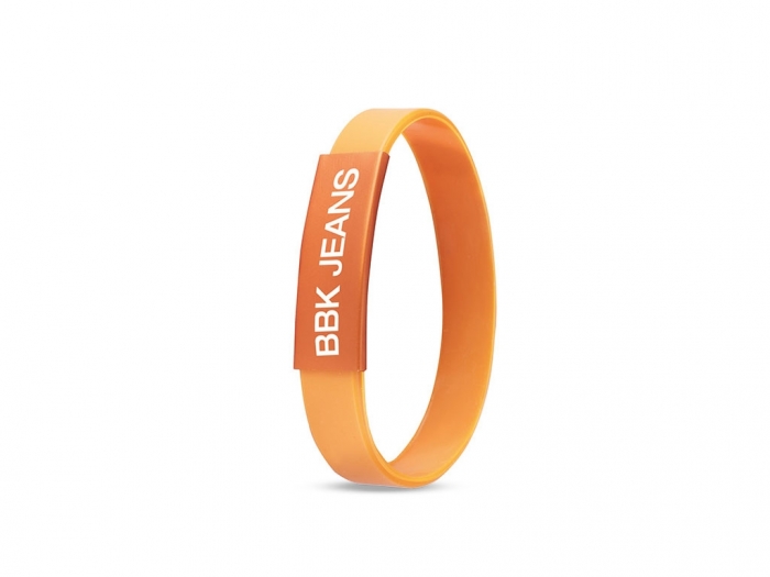 Silicone Band Key Ring