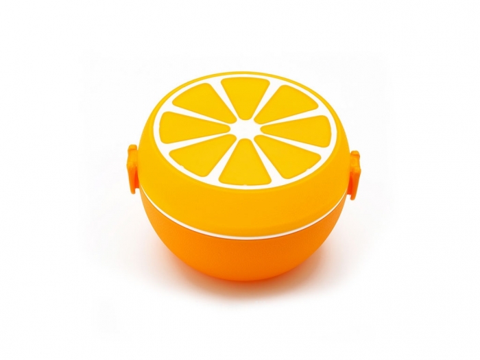 Orange shape lunch box