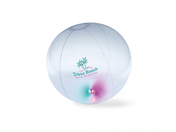 Inflatable ball in transparent PVC