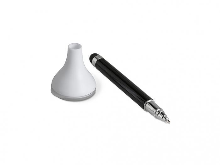 Stylus pen with cleaner & stand