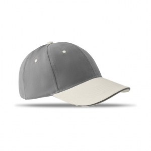 Brushed cotton baseball cap