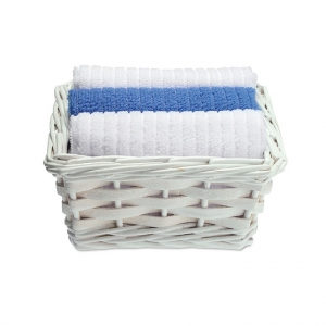 Towels in basket
