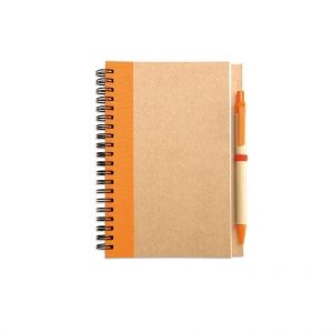 Notebook + pen