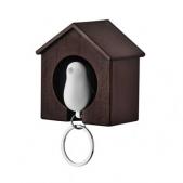 Bird house key holder