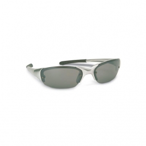 Sunglasses with rubber parts