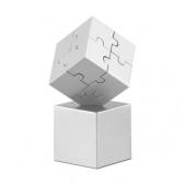 3D Puzzle Composed of Magnetic,