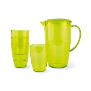 Pitcher with 4 tumblers