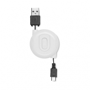 Retractable USB cable
