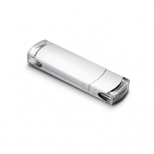 USB Drive in rectangular metal case