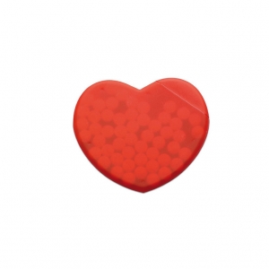 Heart shape peppermint