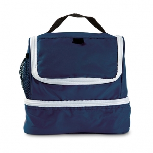 Cooler bag with 2 compartment