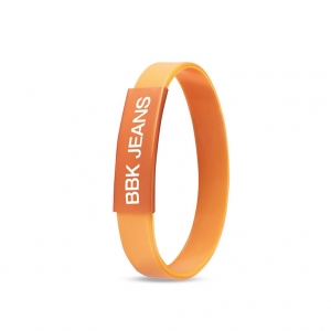 Silicone Band Key Ring