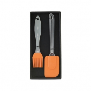 Silicone spatula and brush