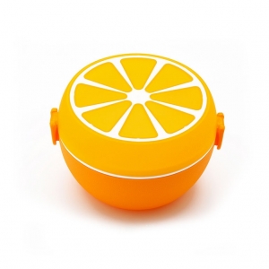 Orange shape lunch box