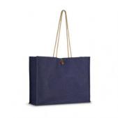Jute shopper bag with rope handle