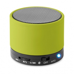 Bluetooth speaker with rubber finish