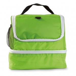 Cooler bag with 2 compartment