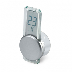 Thermometer with suction cup