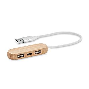 Bamboo USB hub Vina c