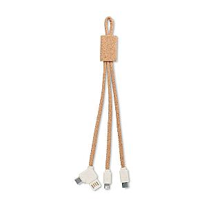 Cork 3-in-1 charging cable Cabie