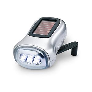 Solar panel & dynamo Torch Dynasol