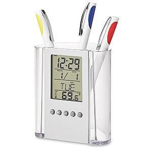Desk clock with Pen HolderProdigy
